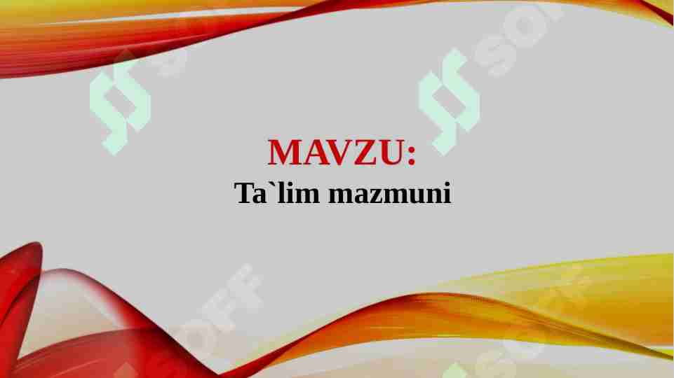 Product slide 1