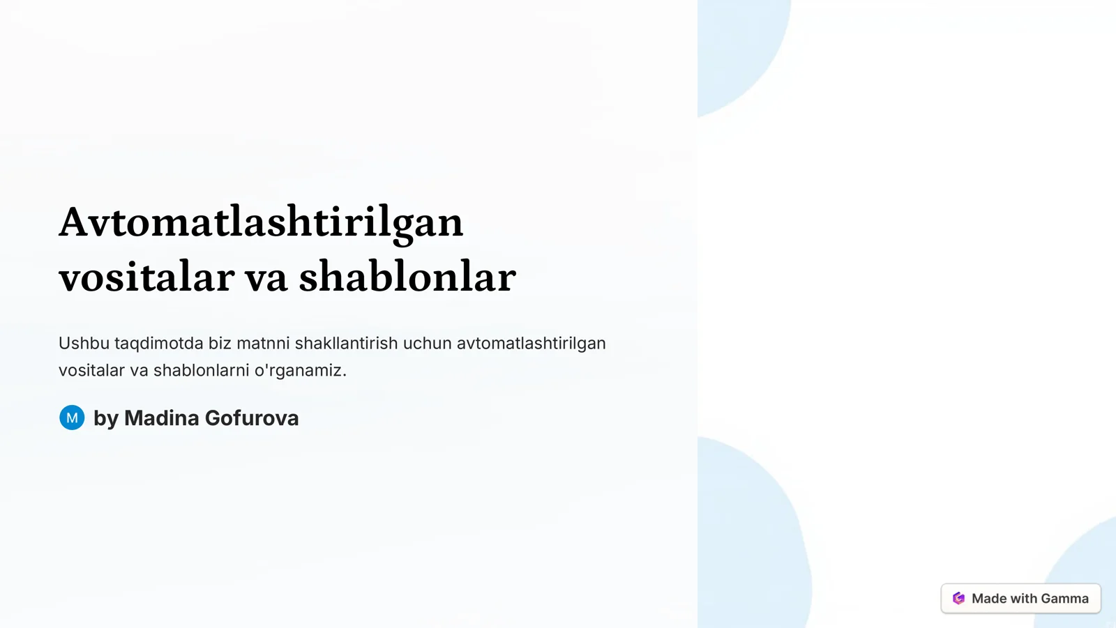 Product slide 1