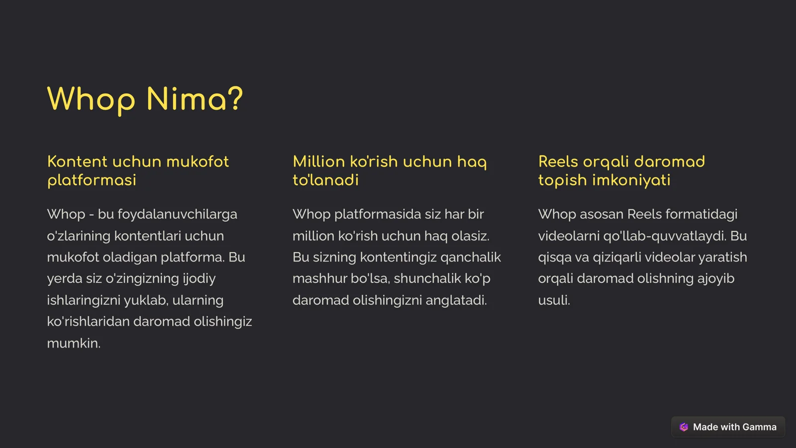 Product slide 2