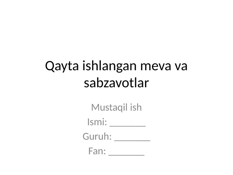 Product slide 1