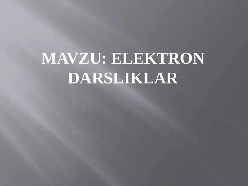 Product slide 1
