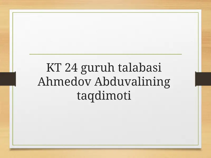 Product slide 1
