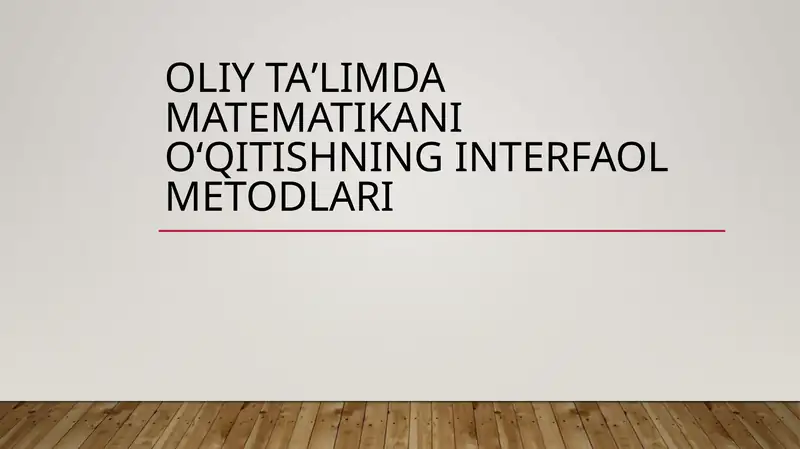Product slide 1