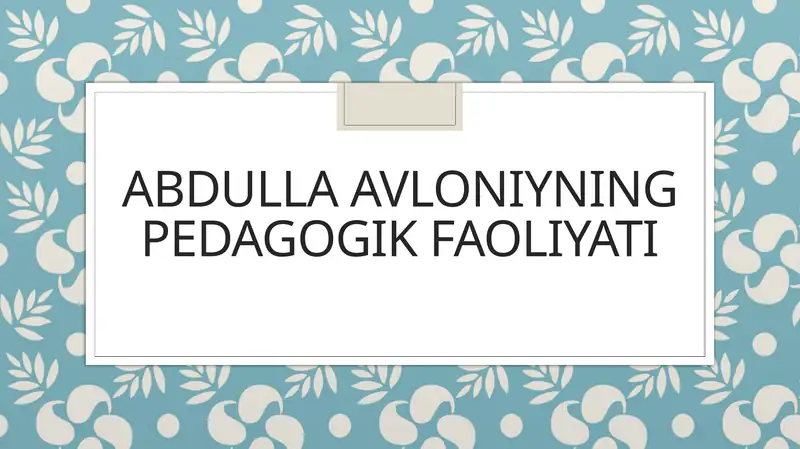 Product slide 1