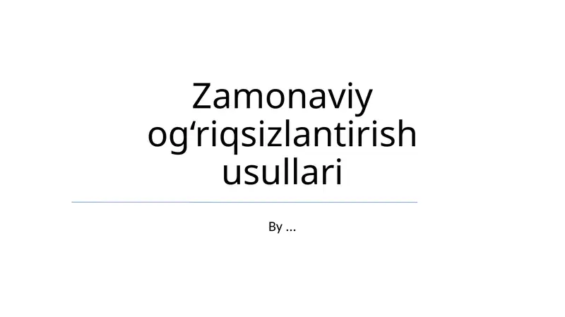 Product slide 1