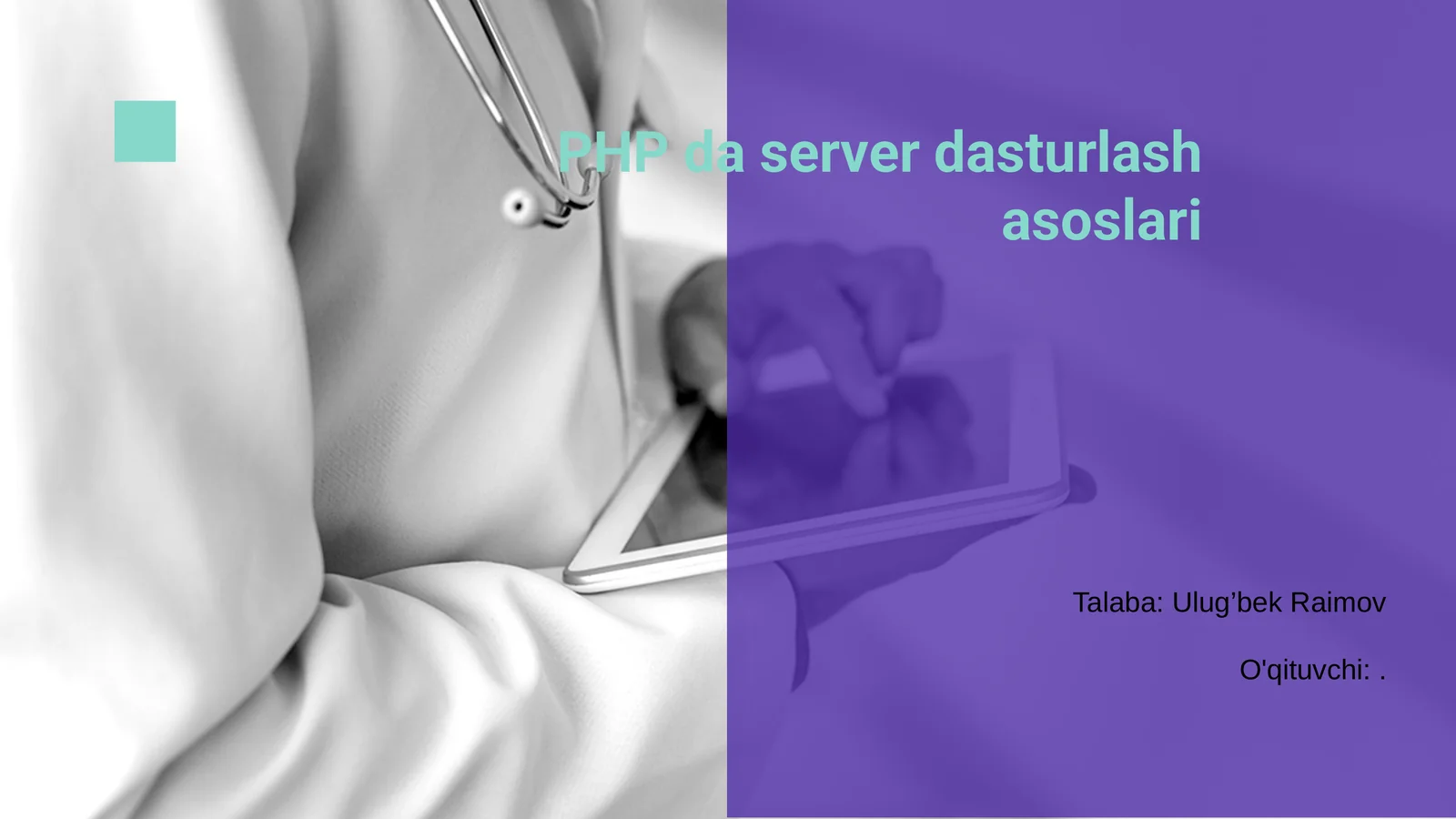 Product slide 1