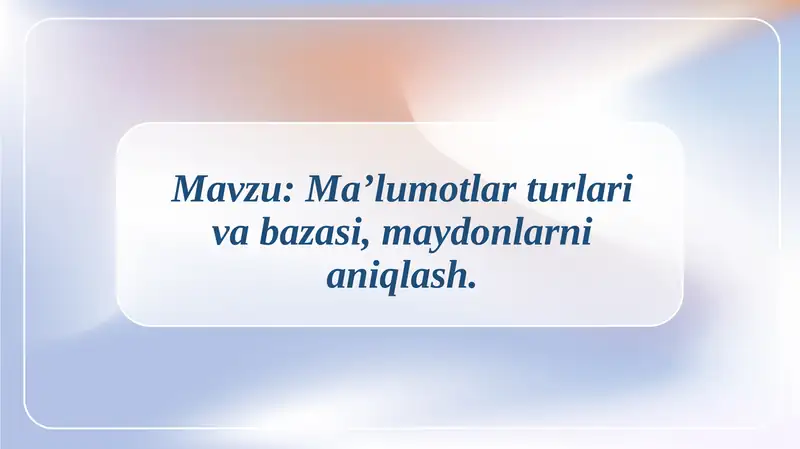 Product slide 1