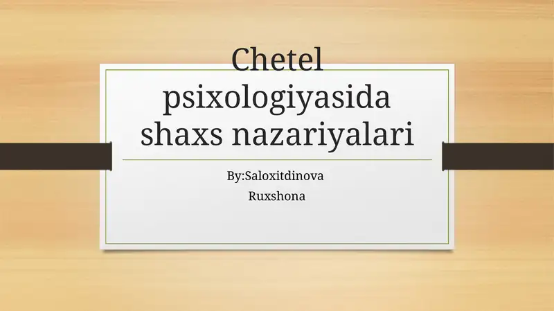 Product slide 1