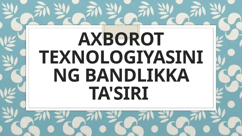 Product slide 1