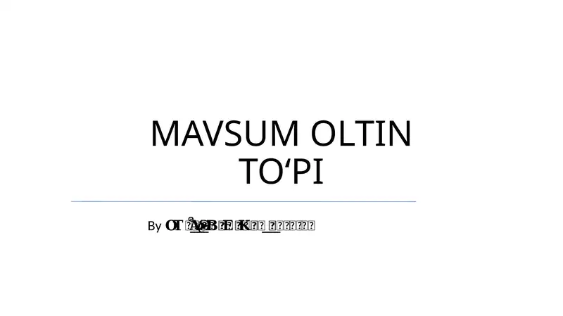 Product slide 1