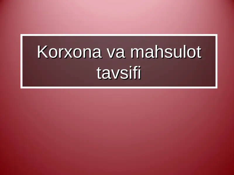 Product slide 1