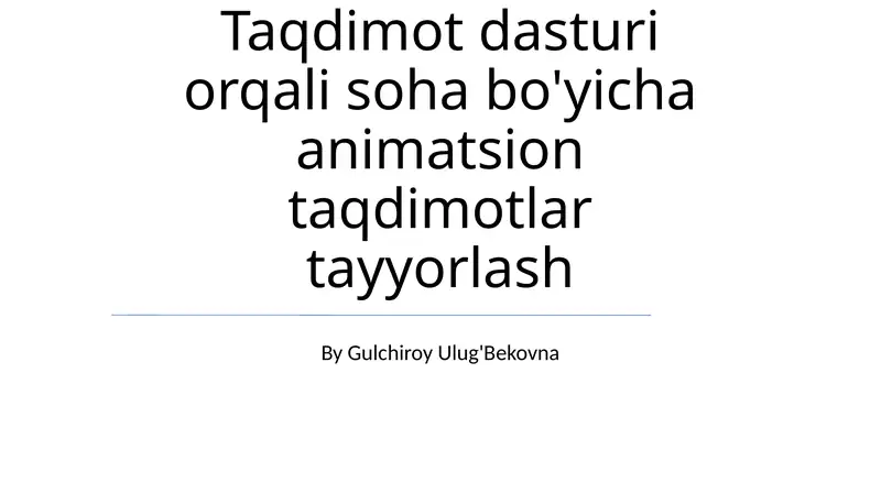 Product slide 1