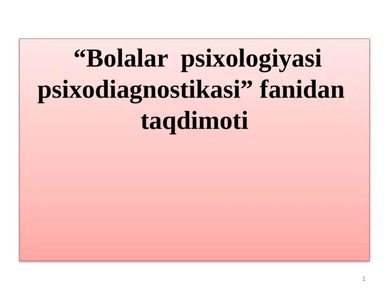 Product slide 1