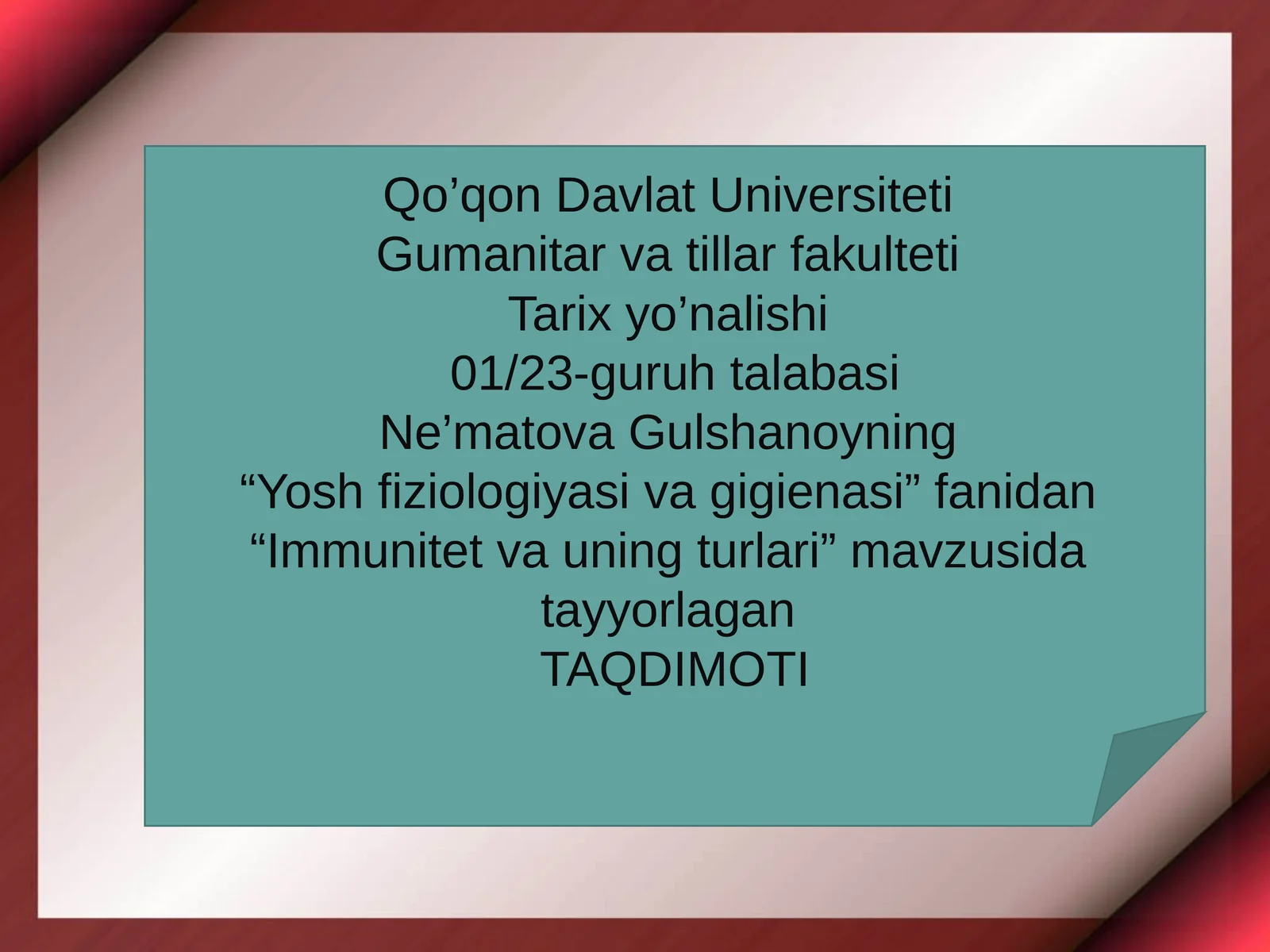Product slide 1