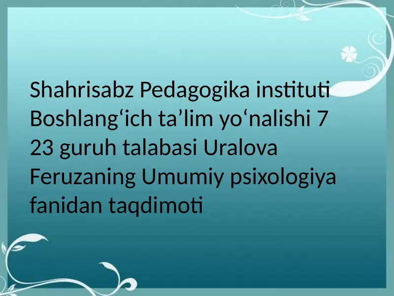Product slide 1