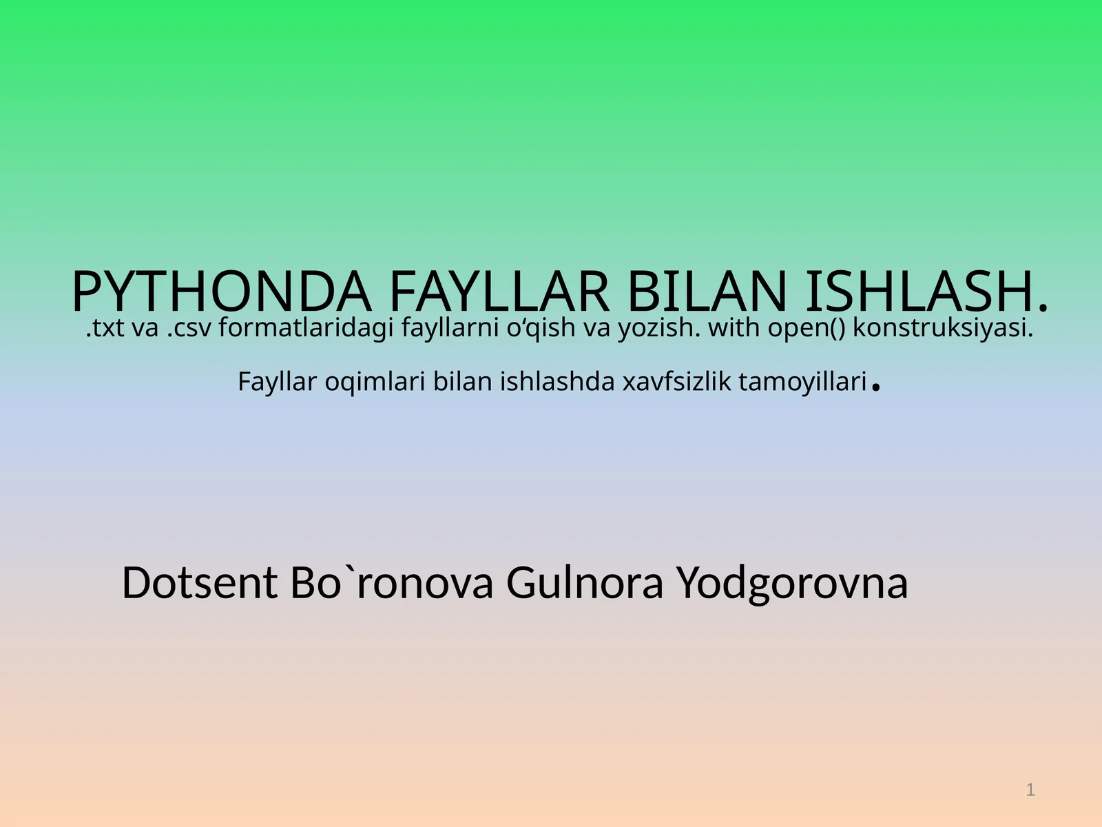 Product slide 1