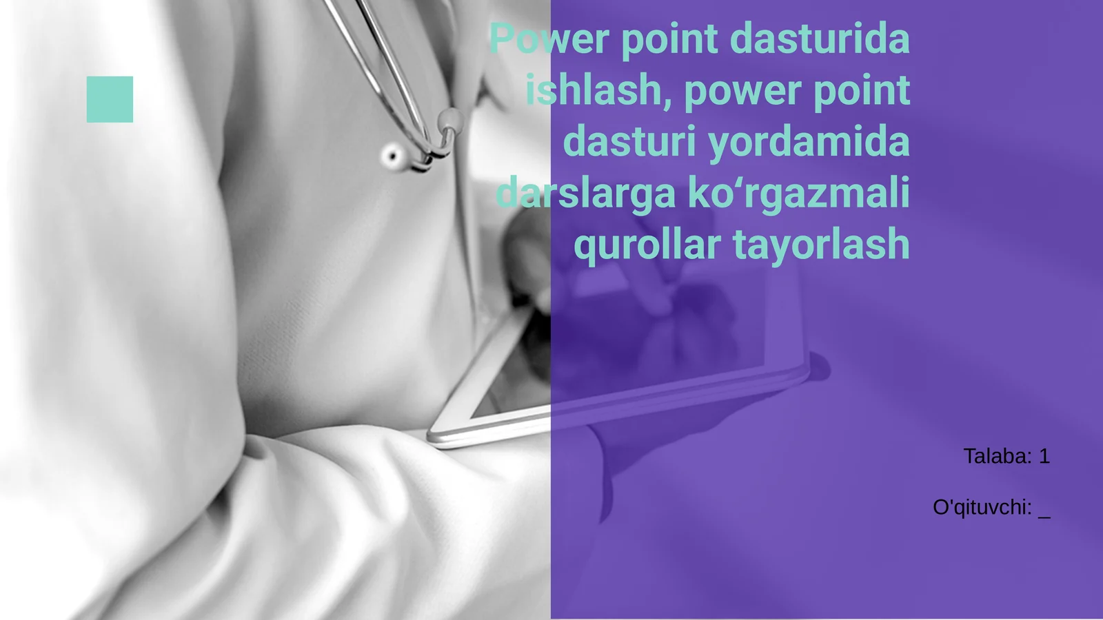 Product slide 1