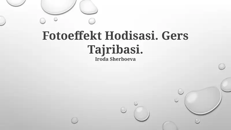 Product slide 1