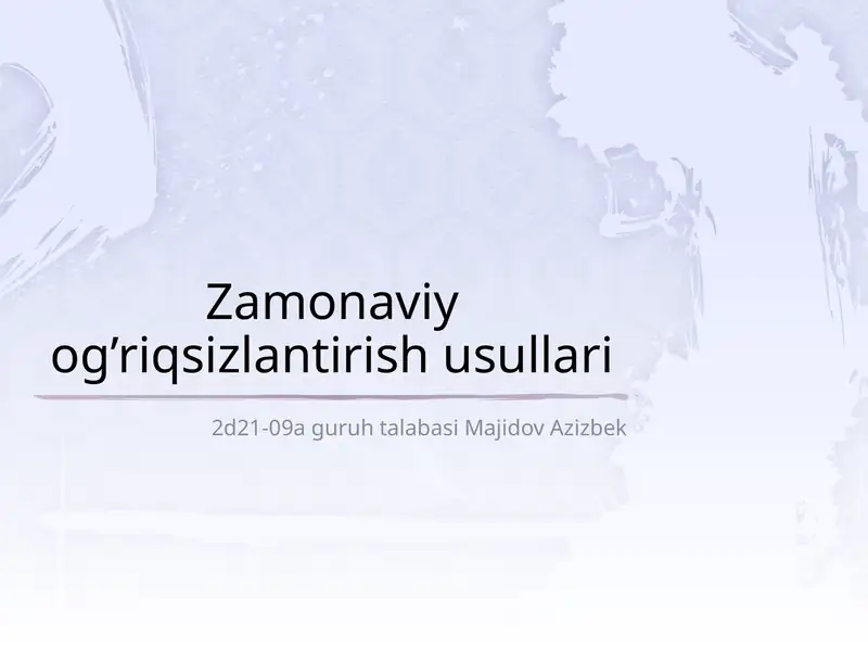Product slide 1
