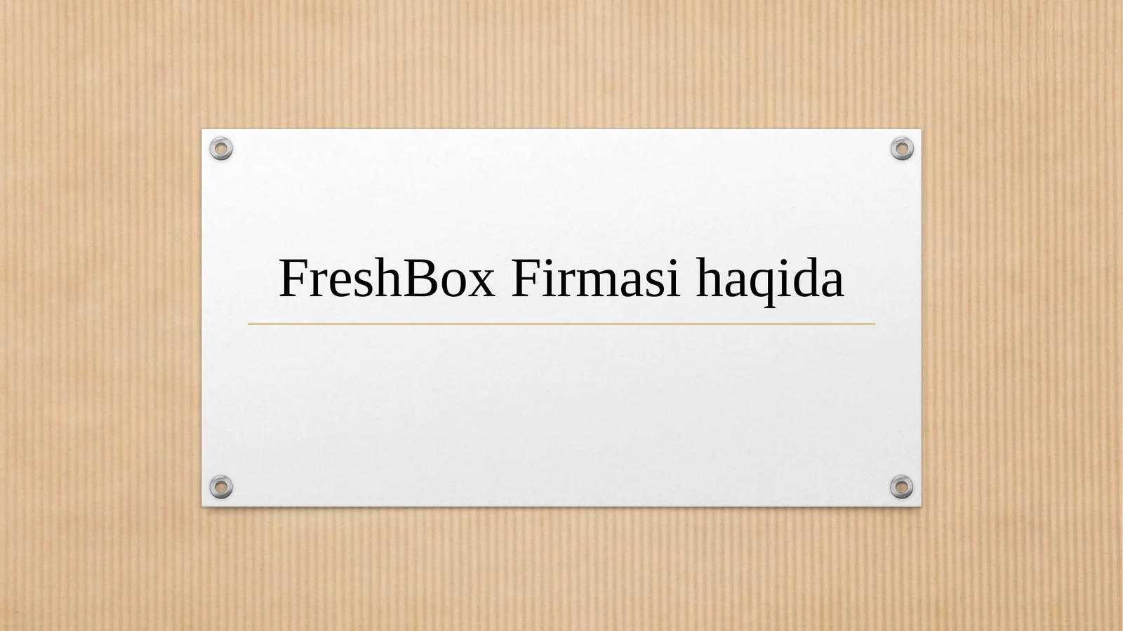 Product slide 1