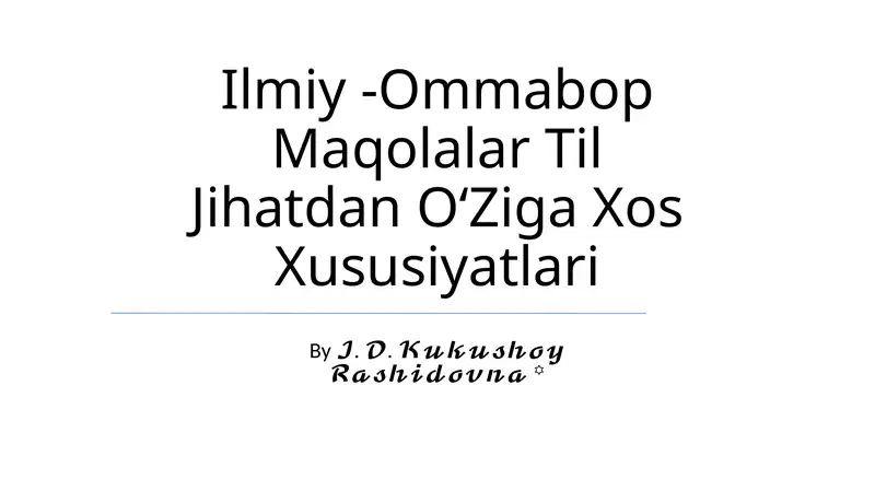 Product slide 1