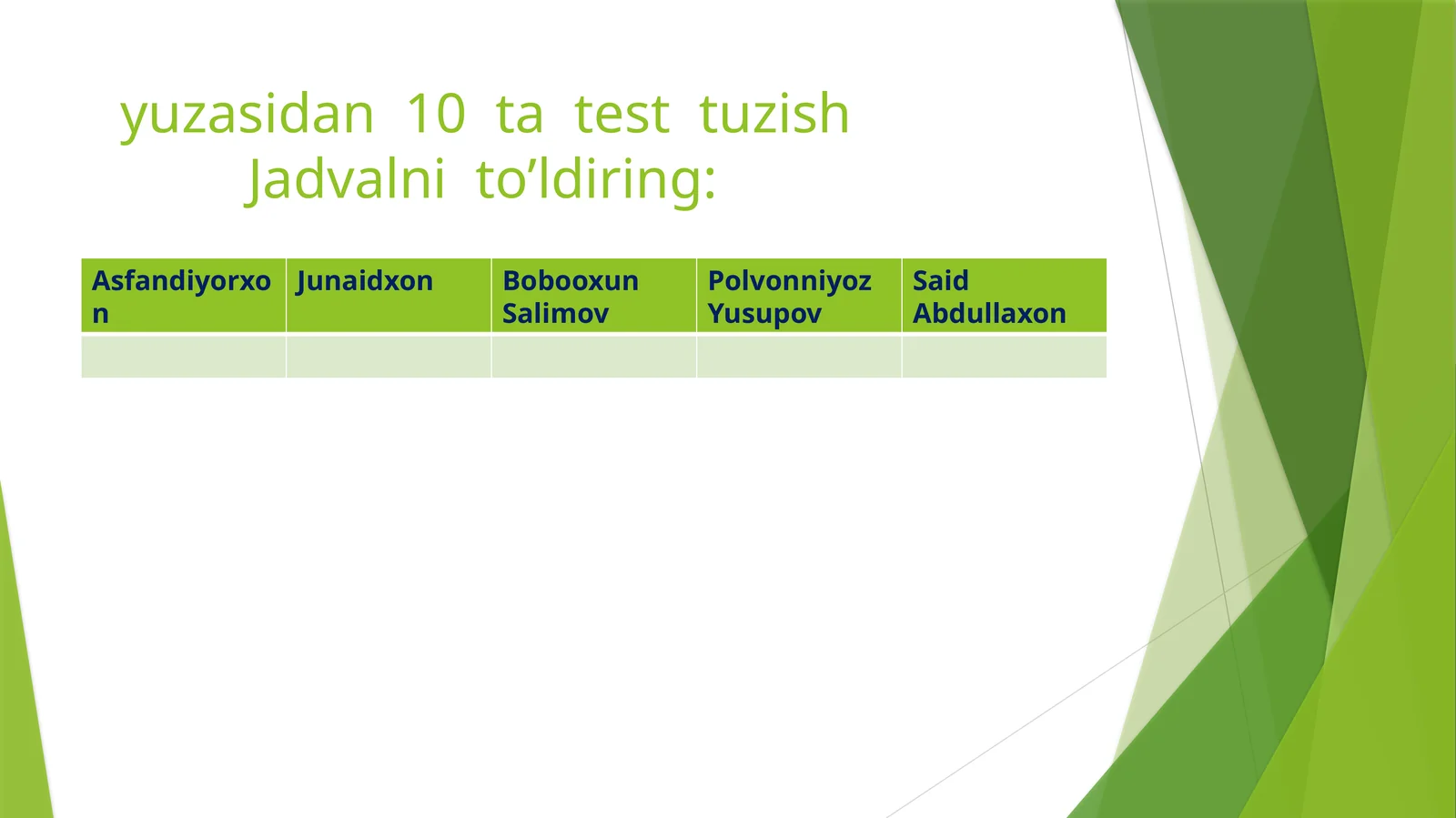 Product slide 1
