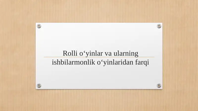 Product slide 1