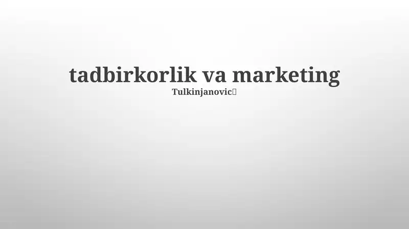 Product slide 1