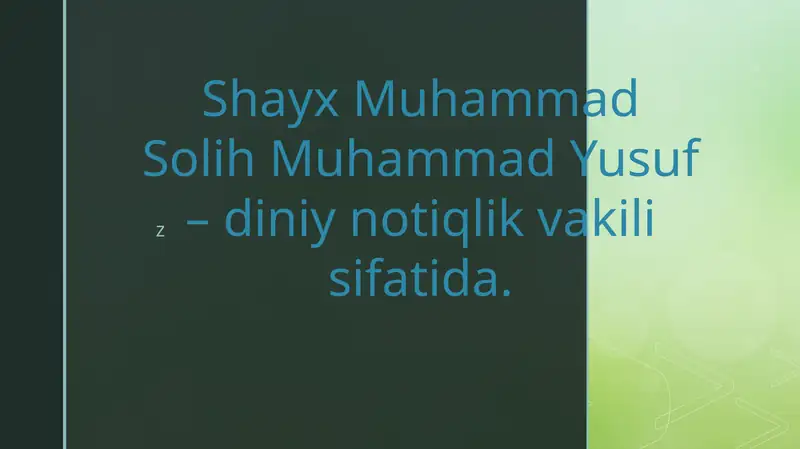 Product slide 1