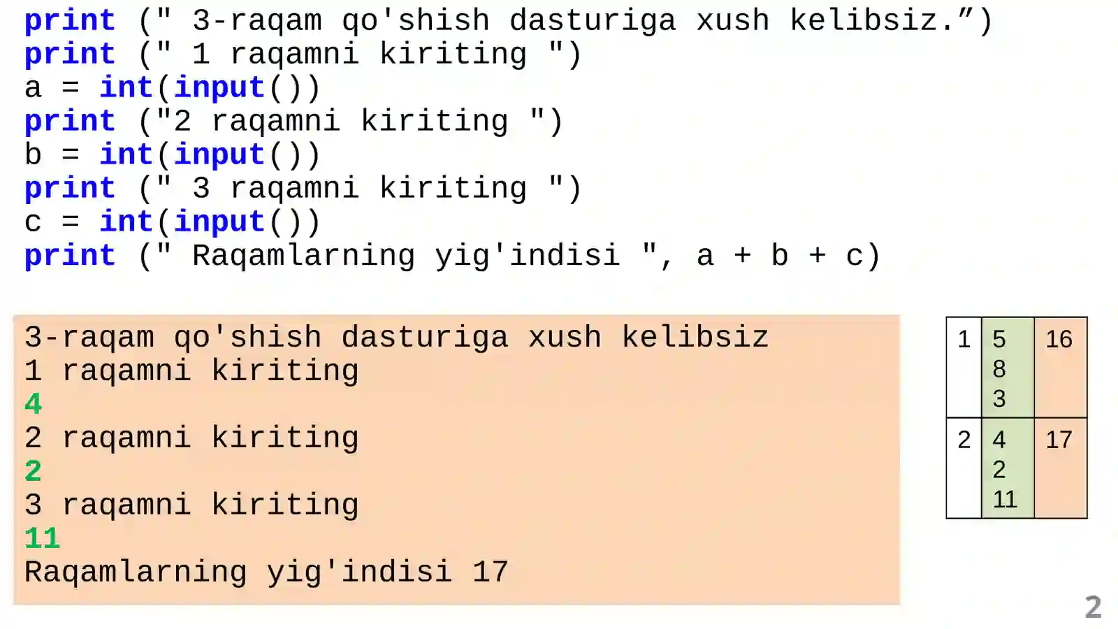 Product slide 2
