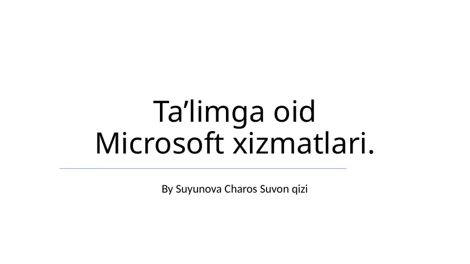 Product slide 1
