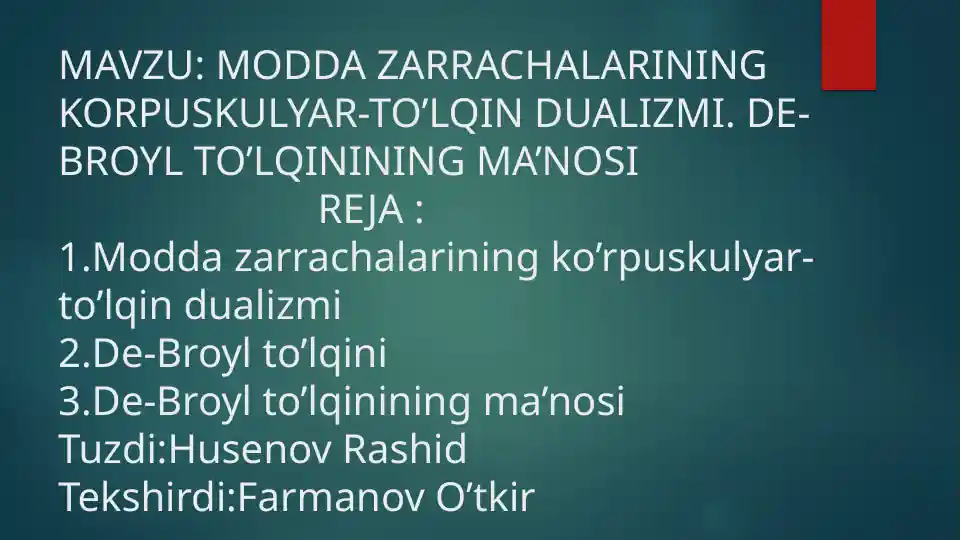 Product slide 1