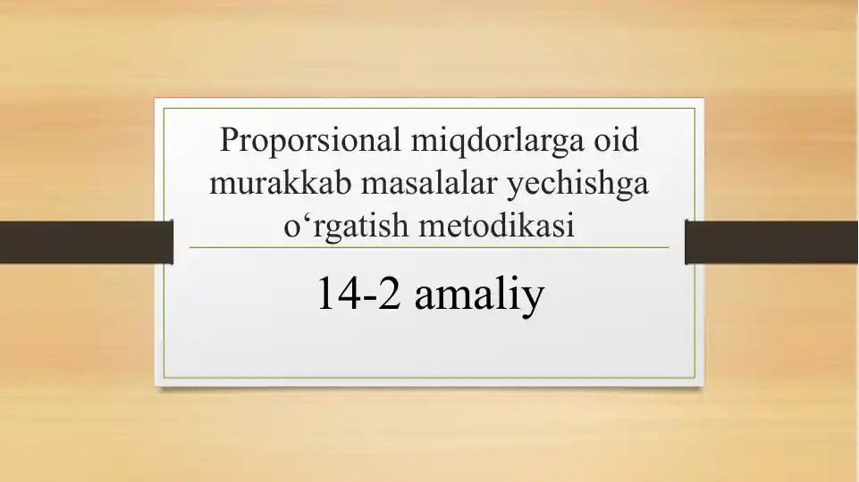Product slide 1