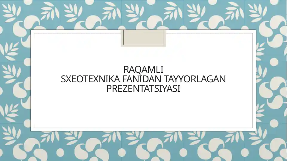 Product slide 1