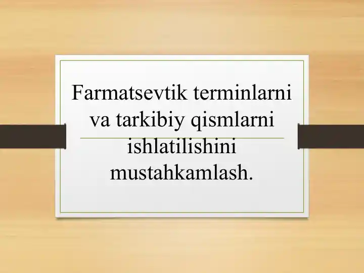 Product slide 1