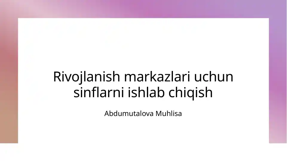 Product slide 1
