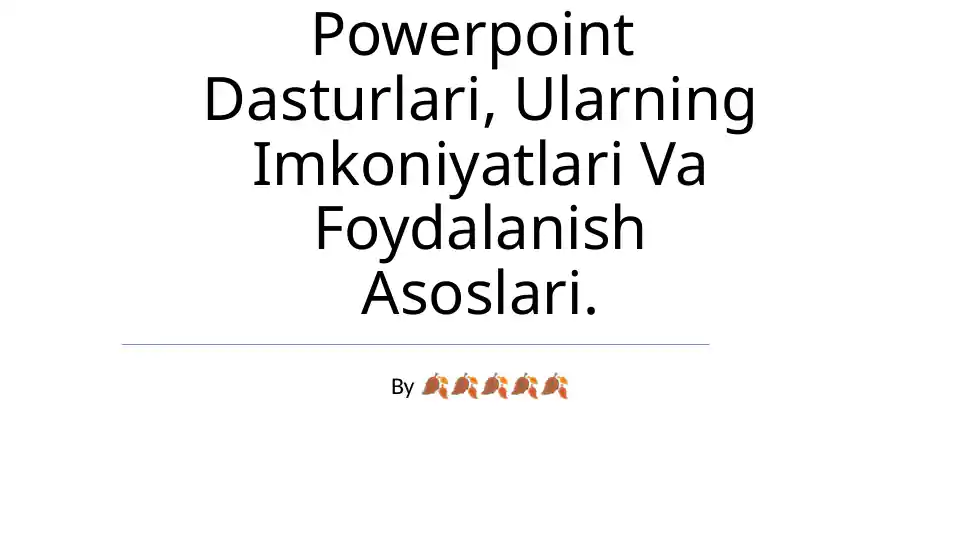Product slide 1
