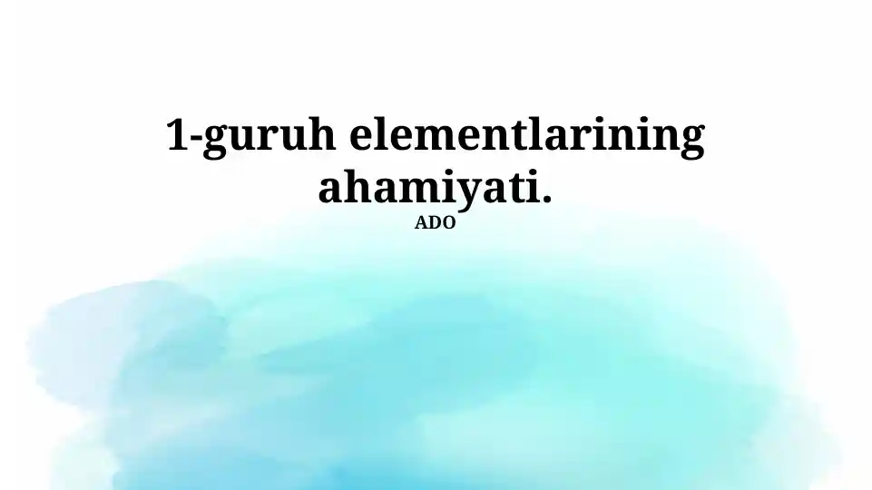 Product slide 1