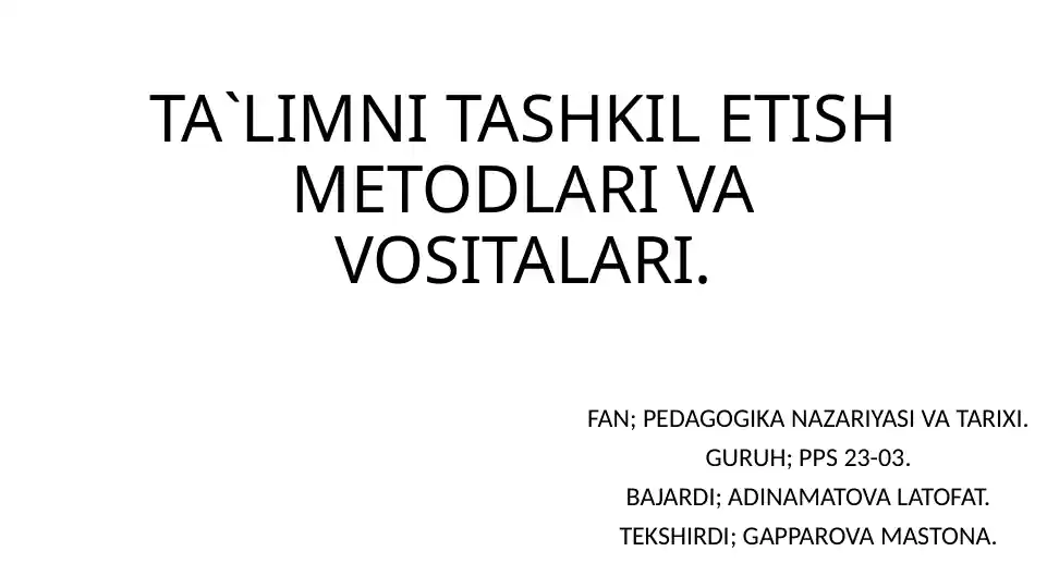 Product slide 1