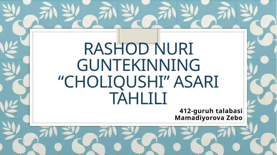Product slide 1