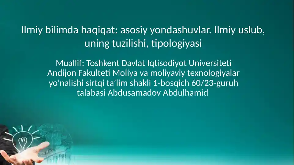 Product slide 1