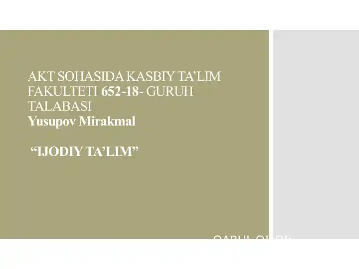Product slide 1