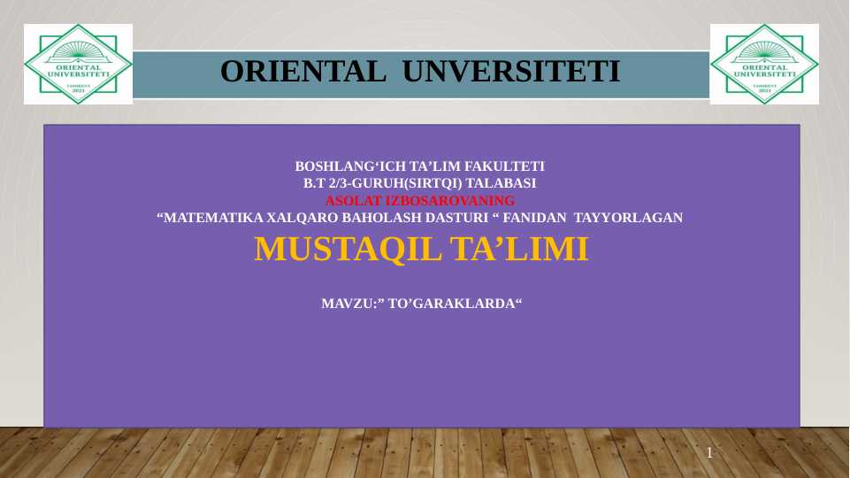 Product slide 1