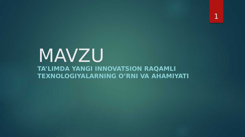 Product slide 1