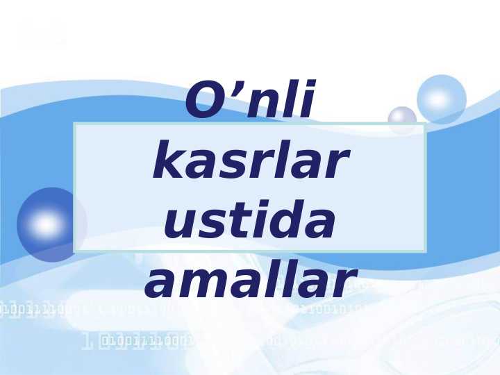 Product slide 1