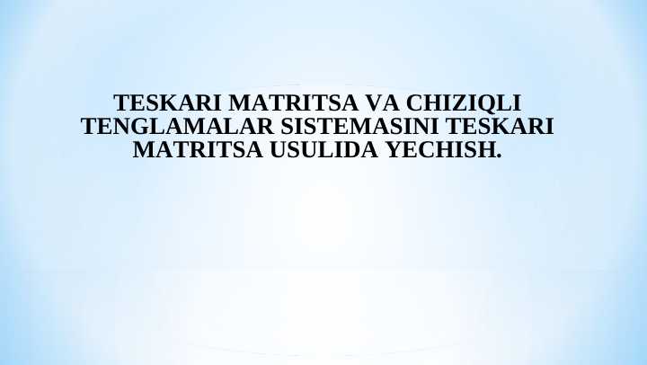 Product slide 1