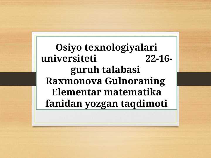 Product slide 1