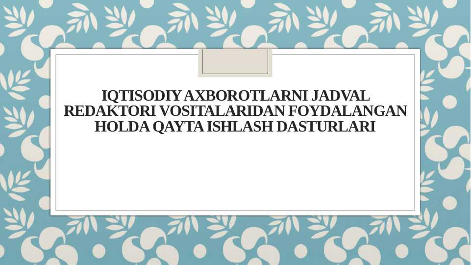 Product slide 1