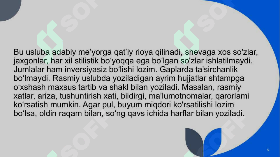 Product slide 5