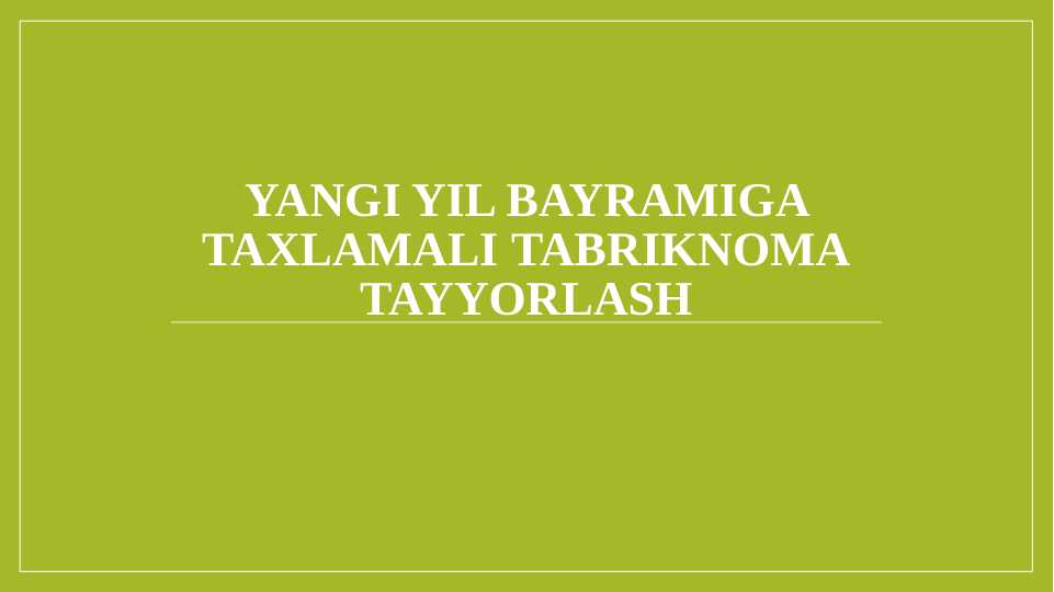 Product slide 1